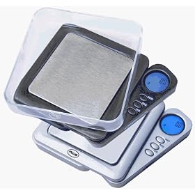 American Weigh Scales BL-1KG-SIL Blade Scales 1000 X 0.1G