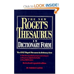 The New roget's thesaurus in dictionary form (thumb-indexed)