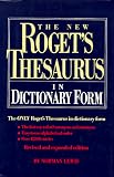 The New rogets thesaurus in dictionary form (thumb-indexed)