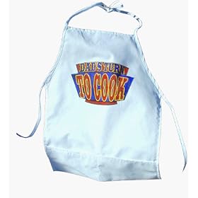 Dad's Turn To Cook Apron - The first trick to avoid a Dad-saster is to have Mom cook. However, upon occasion, it's time to grab your apron for Dad's Turn to Cook!