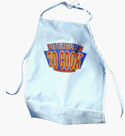 Dads Turn To Cook Apron - The first trick to avoid a Dad-saster is to have Mom cook. However, upon occasion, its time to grab your apron for Dads Turn to Cook!