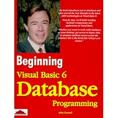 Beginning Visual Basic 6 Database Programming