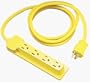 Coleman Cable 04427 12/3 Insulated Outdoor Extension Cord with 4-Outlet Strip, 25-Foot