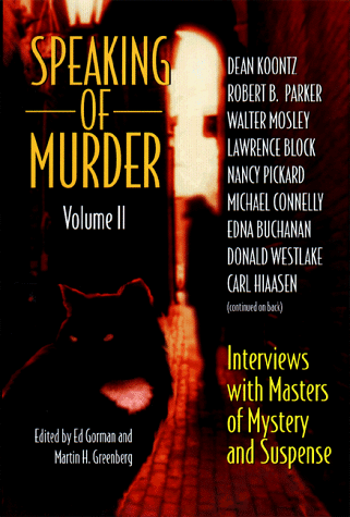 Buy Speaking of Murder: Interviews With the Masters of Mystery and Suspense, Vol. 2 online at Discounted New and Used prices. Delivered to your door with Off-The-Bookshelf.
