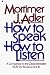 Books : How to Speak How to Listen