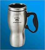 University of Iowa - 16 oz Sphere Travel Mug - Laser Engraved