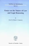 Essays on the Nature of Law and Legal Reasoning