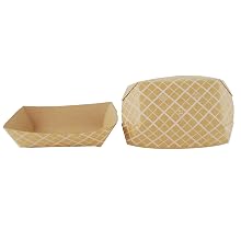 Southern Champion Tray 0505 #40  ECO Kraft Paperboard Food Tray, 6-oz Capacity (Case of 1000)