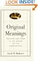 Original Meanings: Politics and Ideas in the Making of the Constitution