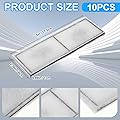 Nosiny 10 Pack Filter Foam Cartridge Pad Compatible with Fluval Poly-Max U3