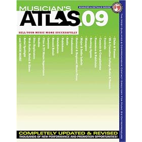 2009 Musician's Atlas - Book - Softcover by