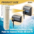 Iffitya 30 Count Ammonia Reducer Filter Pads for Model 20 and 75 