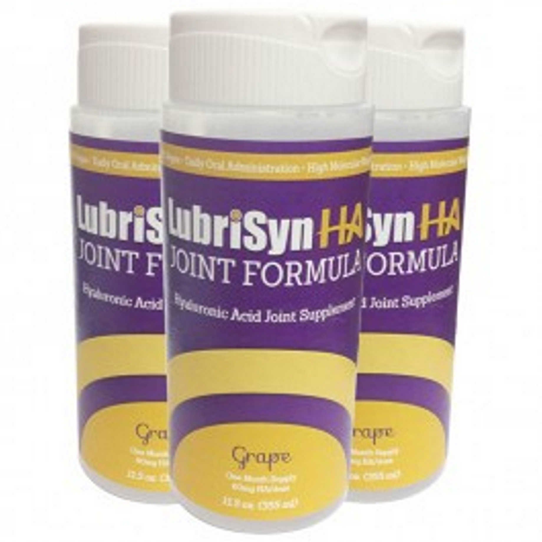 Lubrisyn HA (Human) Hyaluronan Joint Supplement Grape 3 x 11.5 oz eBay