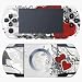 Video Games : DesignSkins for Sony PSP - Hearts Skin