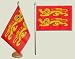 Drapeau de table France Basse Normandie - 15 x 22 cm