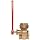 Milwaukee Valve P901 Series Bronze Gate Valve, Class 150, Quick Opening Stem, Lever Handle, NPT Female