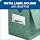 Globe-Weis Fiberboard Transfer Case, Letter Size, Drop Front, Green, (591 GRE)