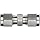 Parker A-Lok 10SC10-316 316 Stainless Steel Compression Tube Fitting, Union, Tube OD
