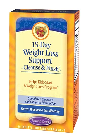 Отзывы Nature's Secret 15-Day Weight Loss Support (60 Tablets)