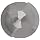 Magafor 125 Series High Speed Steel Combined Drill and Countersink, Uncoated (Bright) Finish, Radius Style, 118 Degrees