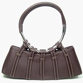 ML7031 Sleek Evening Handbag Purse Black or Brown