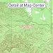 USGS Topographic Quadrangle Map - Lower Peach Tree, Alabama (Folded/Waterproof)