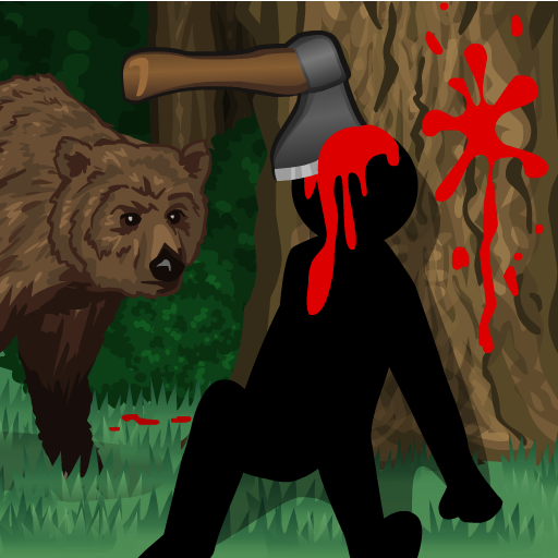 Stickman in The Black Forest