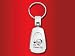 Guinea Pig - Teardrop Keychain - Laser engraved