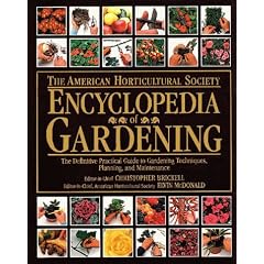 The American Horticultural Society Encyclopedia of Gardening (American Horticultural Society Practical Guides)