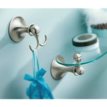 Moen DN7790BN Lounge Vanity Shelf, Brushed Nickel