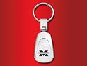 University of Michigan - Teardrop Keychain - Laser Engraved