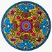 Floral Mandala Auto Glass Sticker