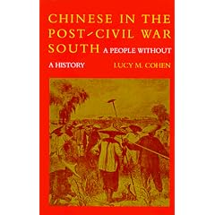 Chinese in the Post-Civil War South: A People Without History