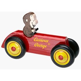  Curious George Wooden Car by Schylling
