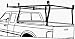 Tools & Hardware : Werner TR501-S 1000-Pound Capacity Steel Over Cab Pickup Truck Rack
