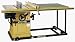 Powermatic 1660750K Model 66 10-Inch Left Tilt 5 Horsepower Cabinet Saw with 50-Inch Accu-Fence, 2 Cast Iron Extension Wings, Table Board, and Legs, 208/230-Volt 3 Phase