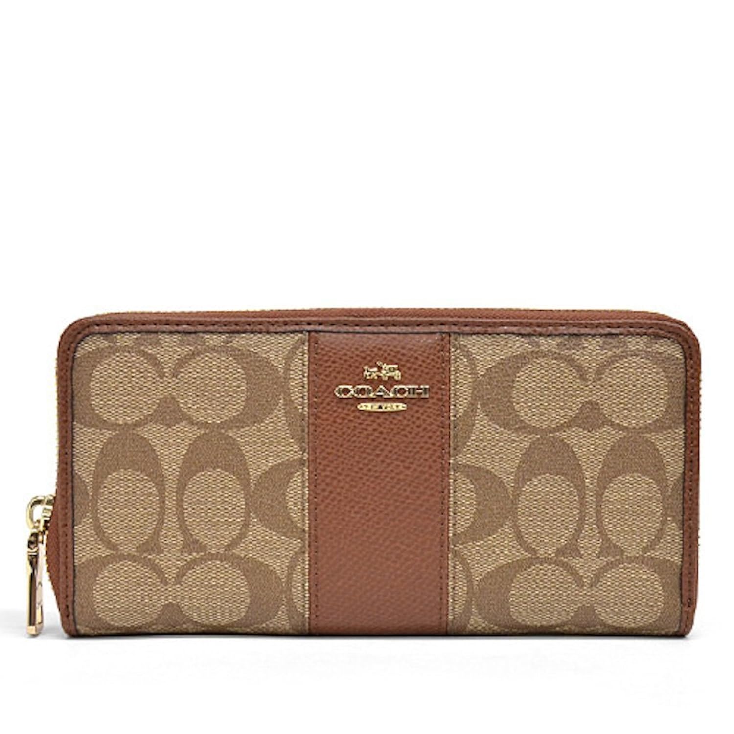 coach wallets brown-headed