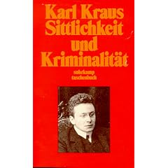 Schriften in den suhrkamp taschenb�chern. Erste Abteilung. Zw�lf B�nde: Band 1: Sittlichkeit und Kriminalit�t: ABT I / BD 1 (suhrkamp taschenbuch)