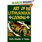 Art of Lithuanian Cooking (Cookery) by Maria Gieysztor De Corgey