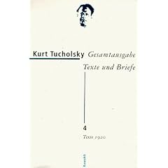 Gesamtausgabe Texte und Briefe. Band 4: Texte 1920: Bd. 4