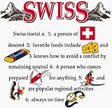 Switzerland - Nationality definition shirt