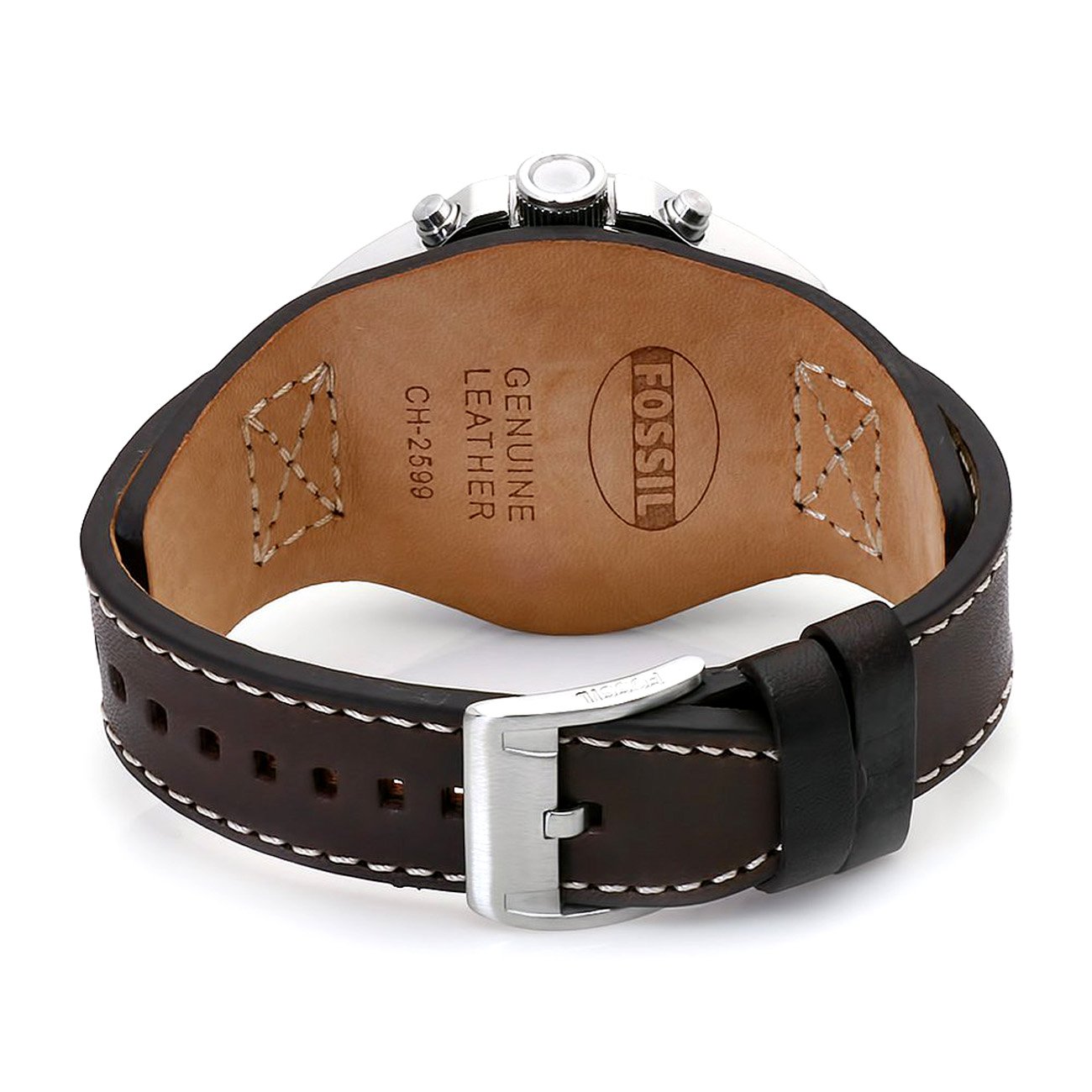 Originale Fossil Uhren Lederband Für Herren 22MM