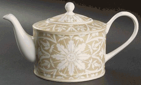 222 Fifth 24546 Vertoni Gold Teapot- Set of 4 222 Fifth 24546 Vertoni Gold Teapot- Set of 4