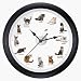 Meowing Cat Clock - Black (13