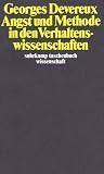 Angst und Methode in den Verhaltenswissenschaften