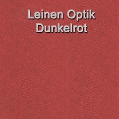 Tischdecke Leinen Optik Eckig Rund Oval mit Lotus Effekt Form, Farbe und Gr��e w�hlbar von DecoHometextil, Tischl�ufer 40x140 40 x 140 cm, Dunkelrot Rot