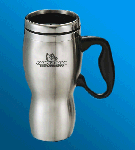 Gonzaga - 16 oz Sphere Travel Mug - Laser Engraved