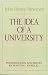 Idea Of A University: Philosophy (Notre Dame Series in the Great Books) by John Henry Newman ISBN 0268011508