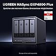 HAMMER UGREEN NASync DXP4800 Plus 4-Bay Desktop NAS