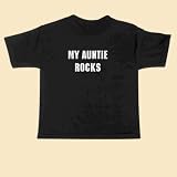 Rebel Ink Baby 392tt3T - My Auntie Rocks - Toddler T-Shirt - 3T